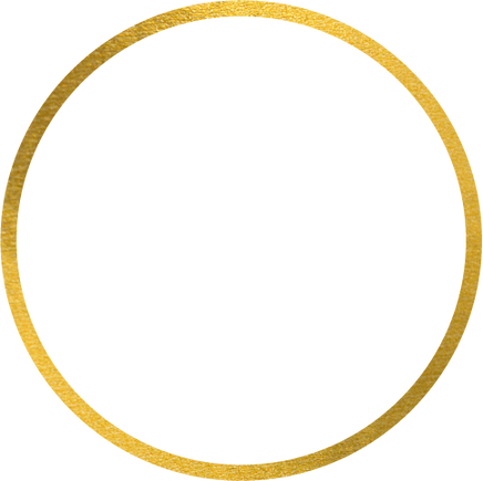 Gold Circle Border